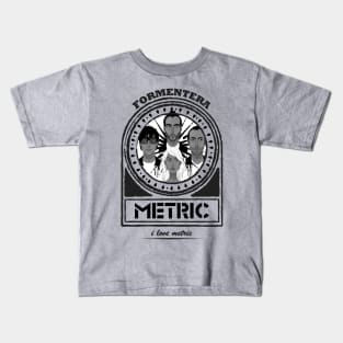 Formentera - Metric Band canadian indie Rock Kids T-Shirt